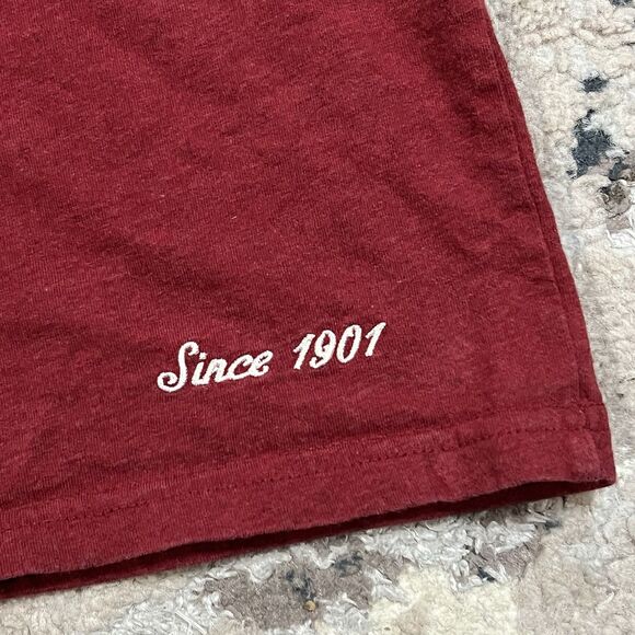 INDIAN Motorcycle Men's Legend Lives On T-Shirt Sz Medium Genuine Pocket - Picture 3 of 10